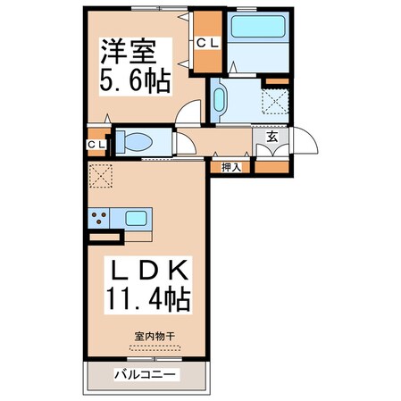 アーブルヒルズⅡの物件間取画像